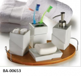 Conjunto em Porcelana e Bambu - BA-00653