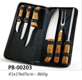 Kit para Churrasco 6pç. - PB-00203