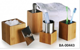 Conjunto em bambu e inox - BA-00443