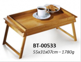 Bandeja com Pés Dobráveis, em bambu - BT-00533