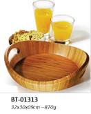 Bandeja para Servir, em bambu - BT-01313
