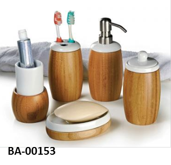 Conjunto em Bambu e Cerâmica - BA-00153